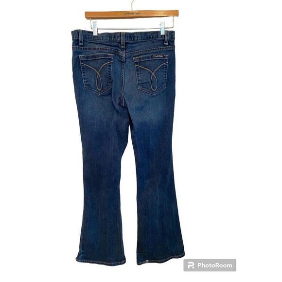 Calvin Klein Jeans Dark Wash Flare Sz.10 - Picture 2 of 7